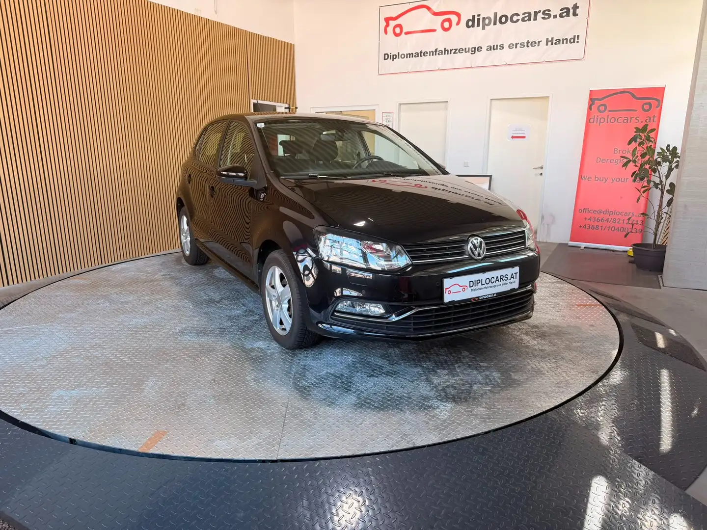Volkswagen Polo Highline - Erstbesitz Schwarz - 1