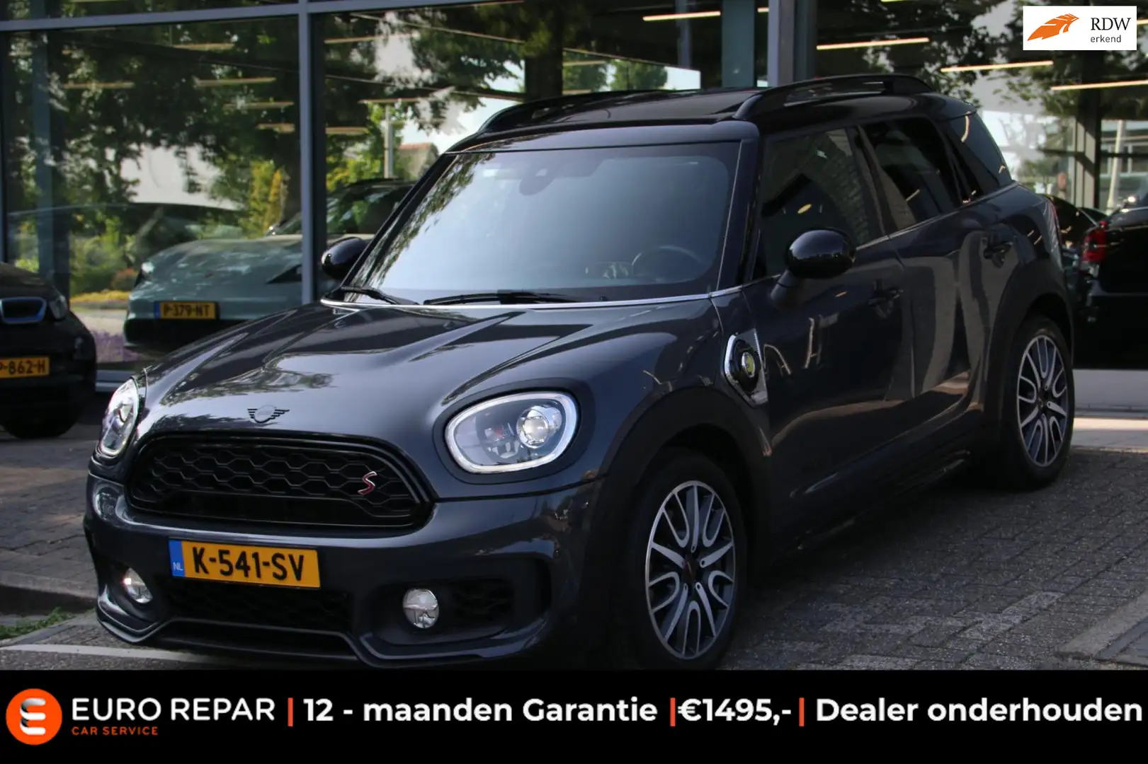 MINI Cooper S Countryman Mini 2.0 E ALL4 Chili PANO-DAK DEALER OND! Grau - 1