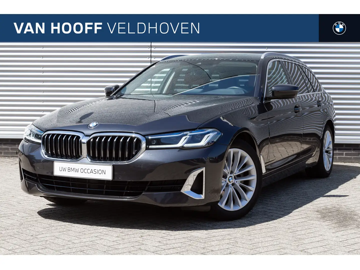BMW 520 5 Serie Touring 520i High Executive Luxury Line Au Grijs - 1