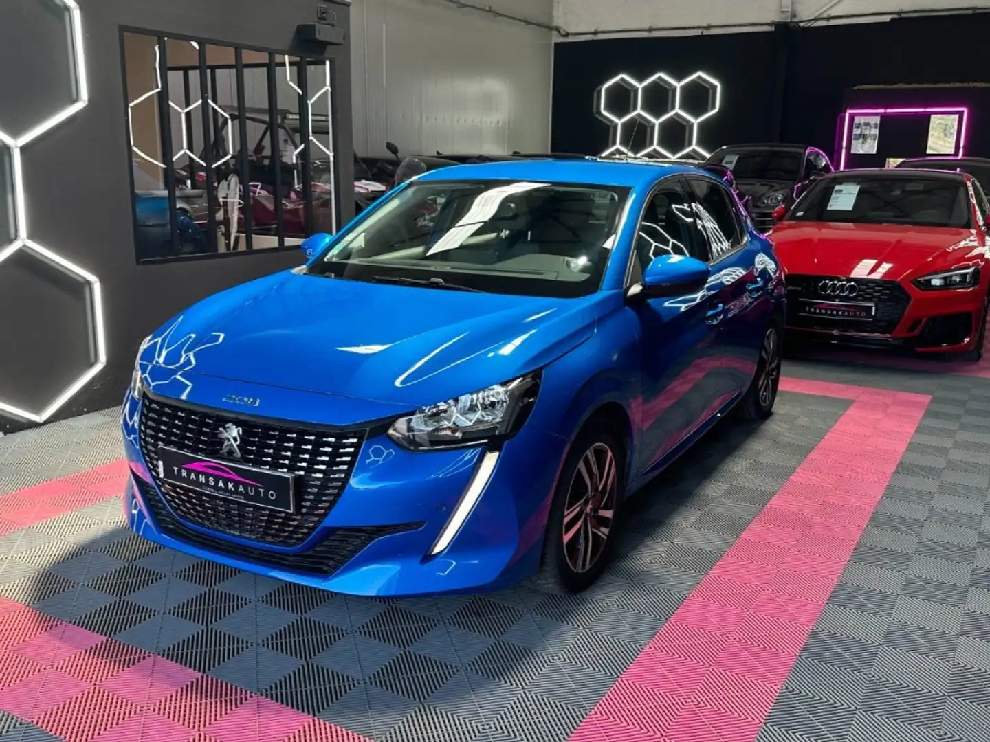 Peugeot 208 PureTech 130 SS EAT8 Allure Blau - 2