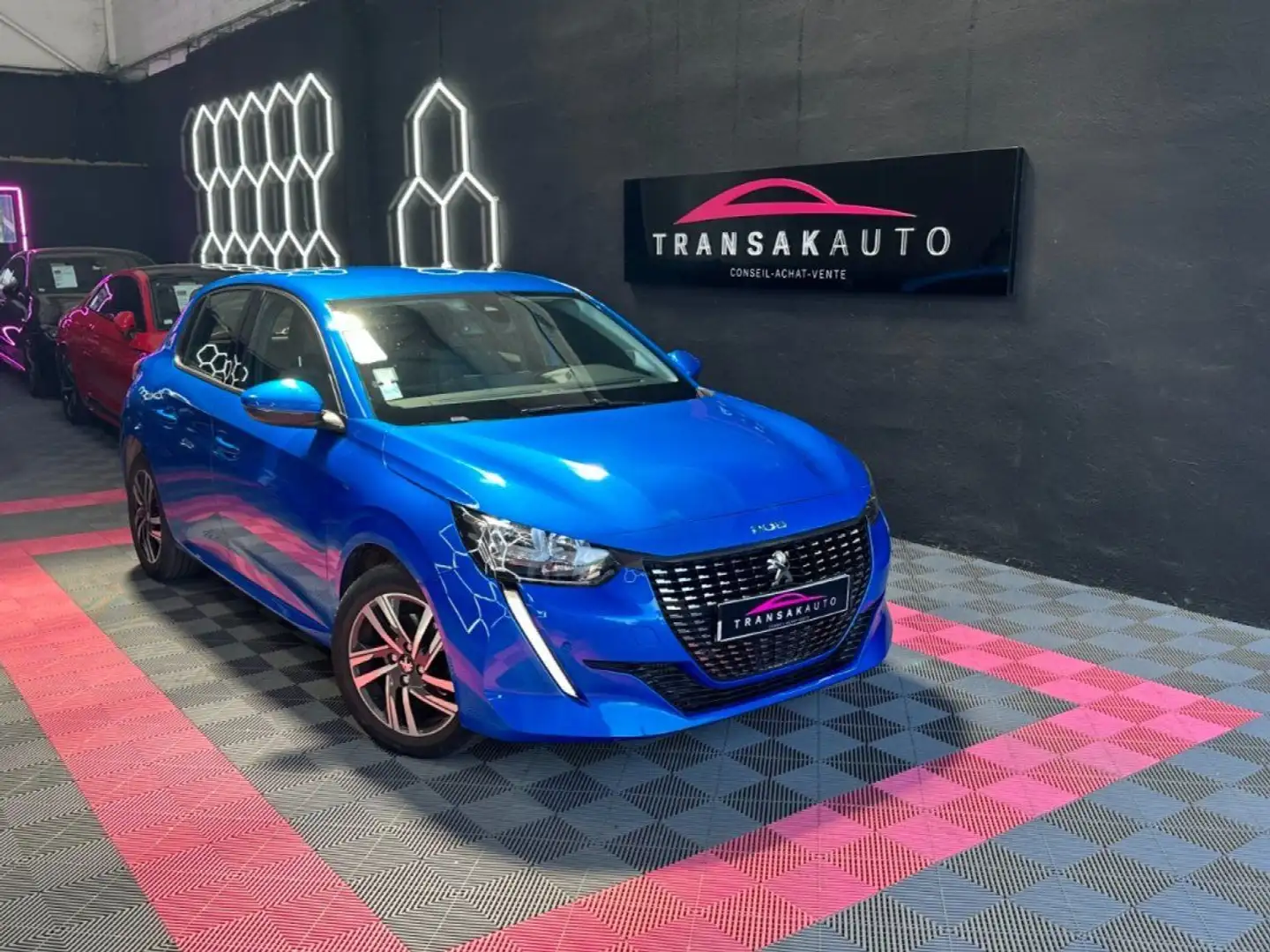 Peugeot 208 PureTech 130 SS EAT8 Allure Blau - 1