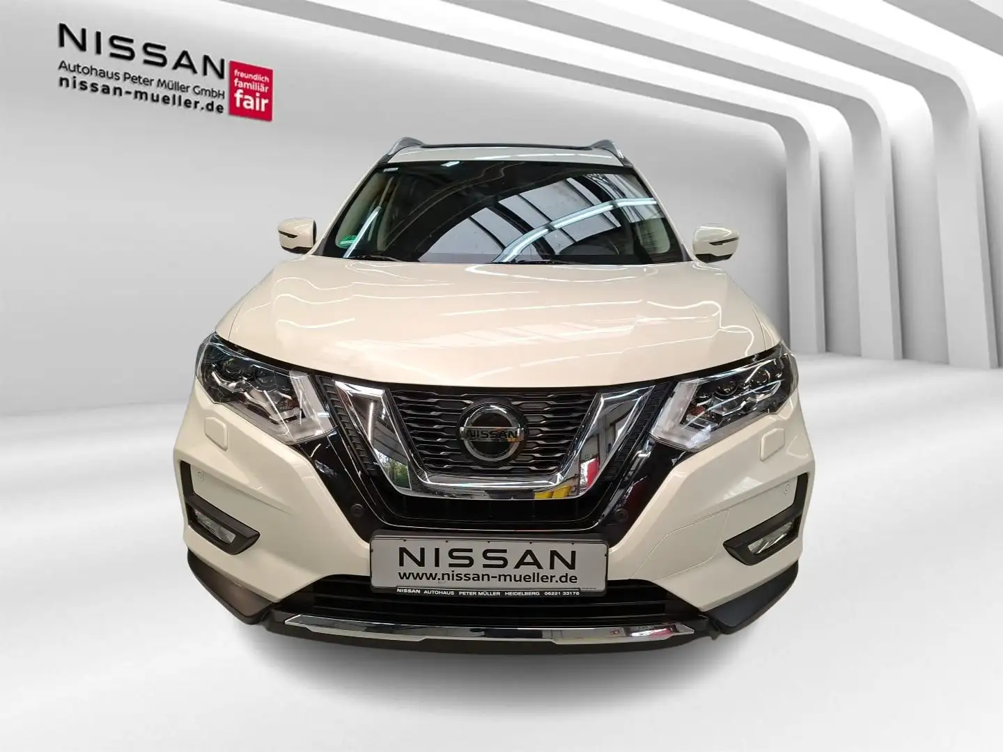 Nissan X-Trail 1.3 DIG-T 160PS DCT 4x2 TEKNA 5 Sitze PGD Blanc - 2