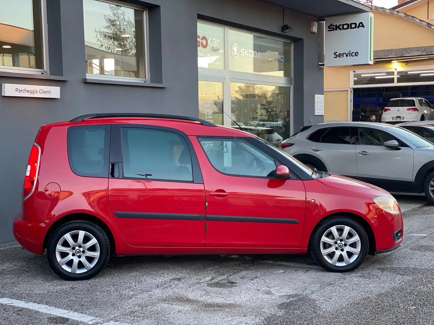 Skoda Roomster Roomster 1.6 Style GPL-line Rot - 2