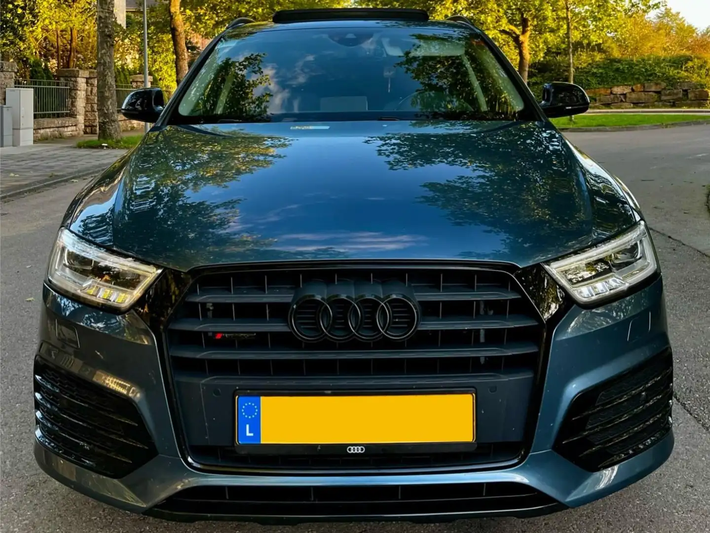 Audi Q3 Q3 2.0 TFSI quattro S tronic sport Bleu - 2