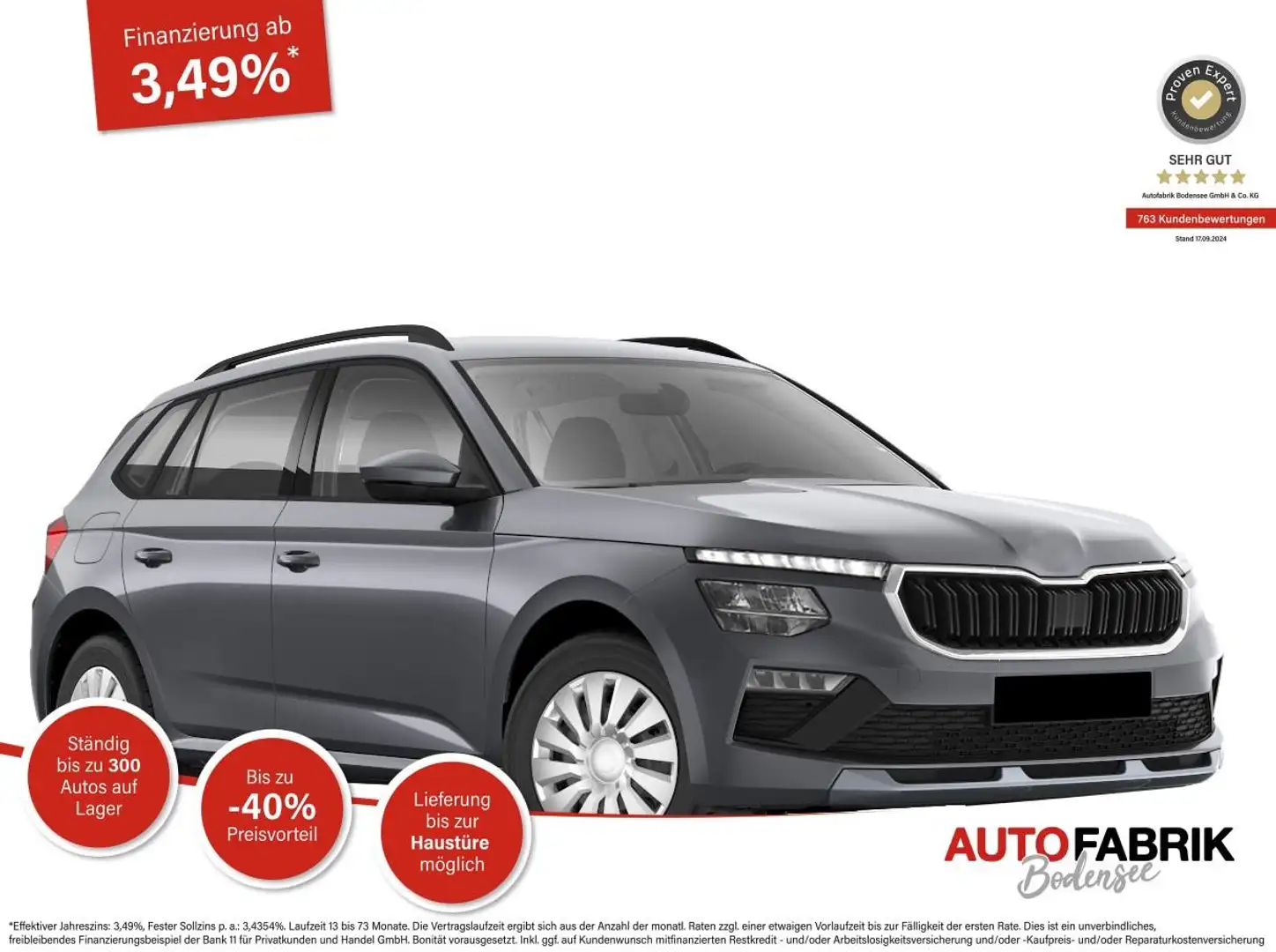Skoda Kamiq Selection 1.0 TSI DSG AHK*Matrix*Android Auto*SHZ* Grau - 1