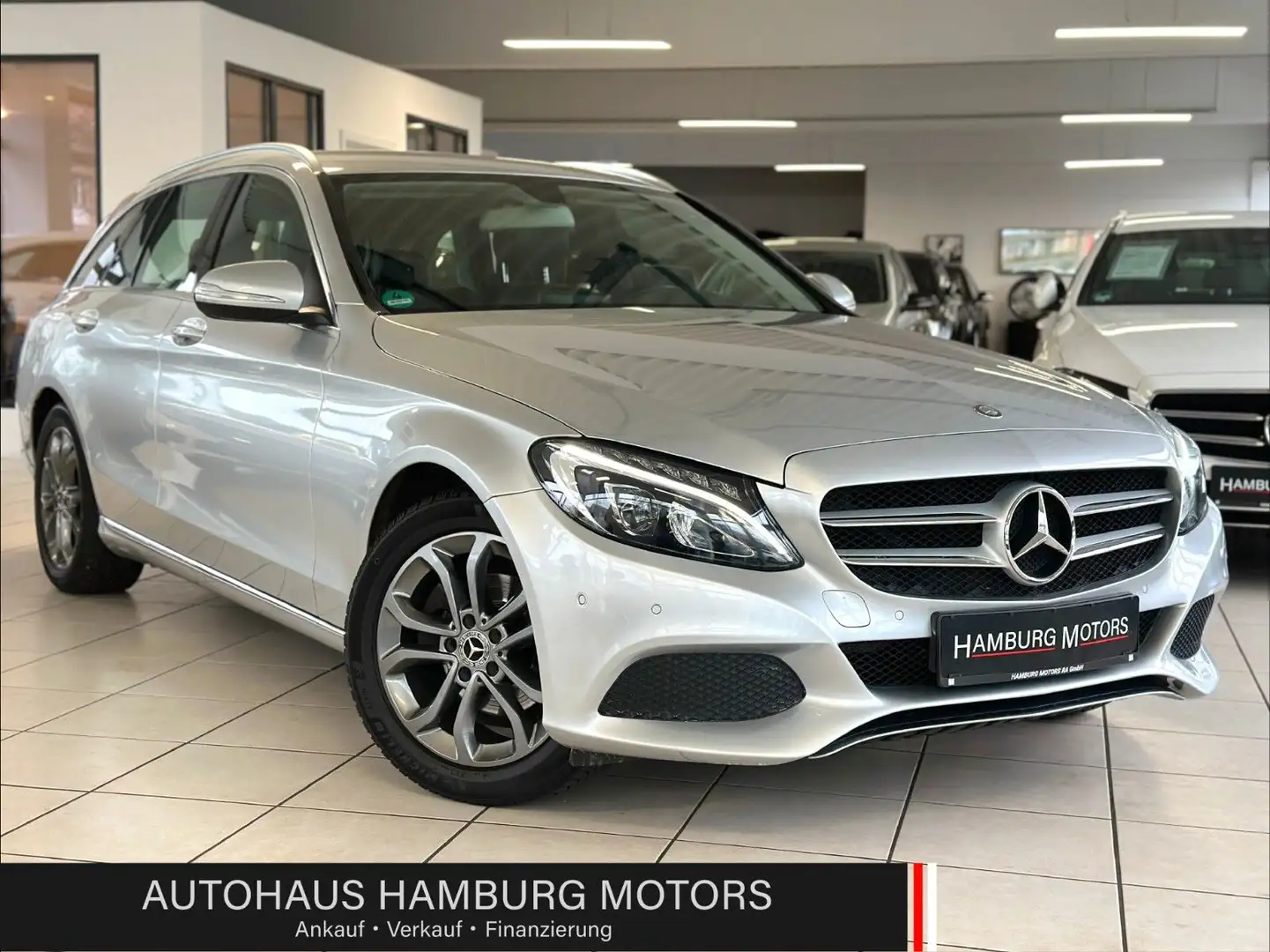 Mercedes-Benz C 180 T CGI 7G-Tronic Avantgarde AHK/LEDER/NAVI Silber - 1