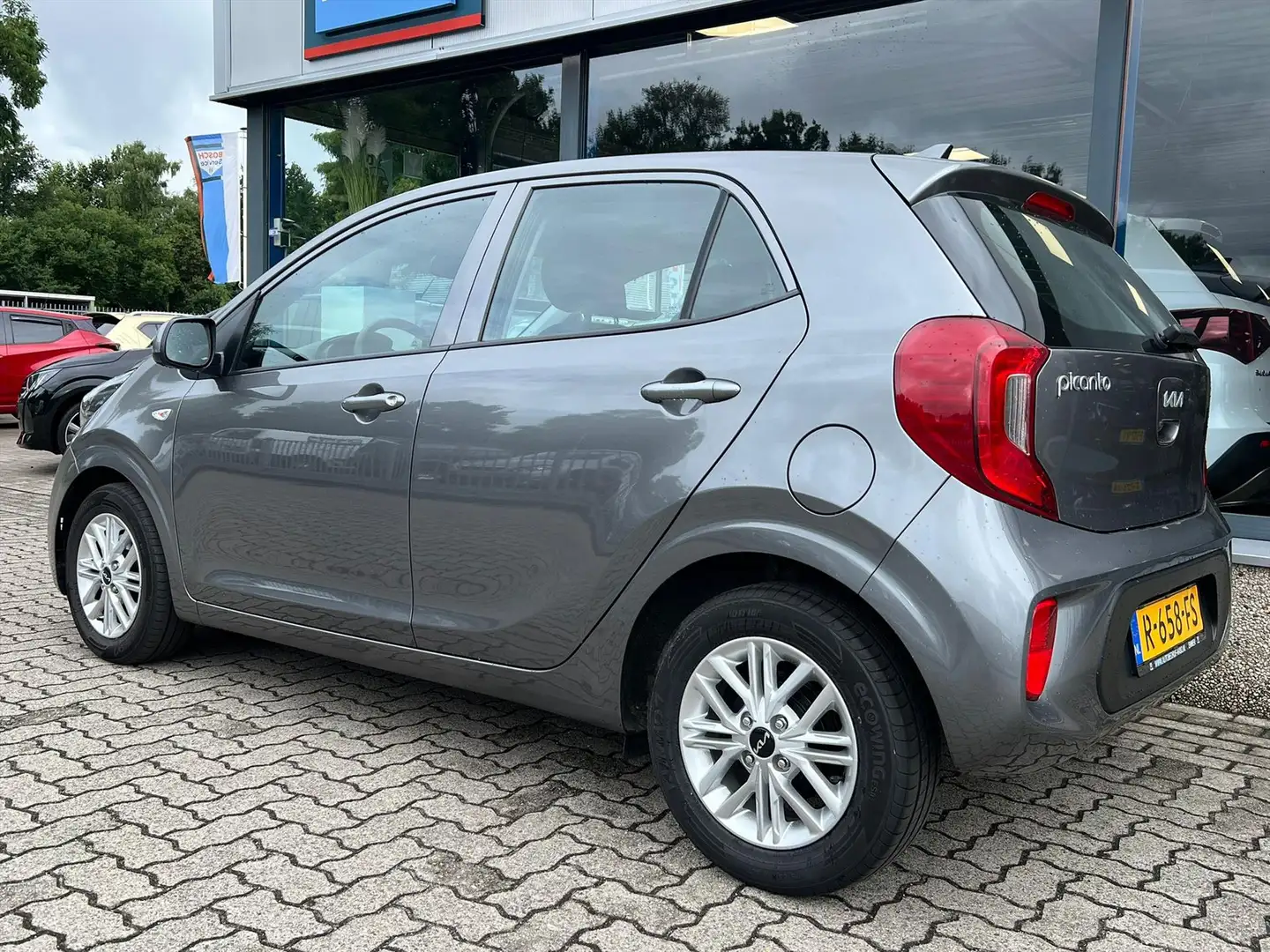 Kia Picanto 1.0 DPI DYNAMICLINE 5Z AC/CRUISE/APPLE.CARPLAY/CAM Grijs - 2