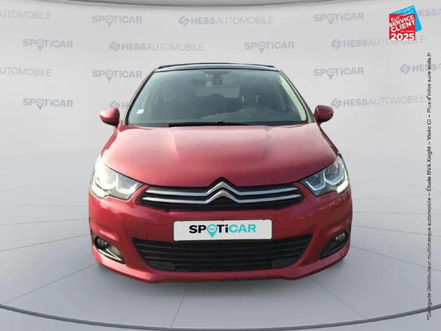 Citroen C4 PureTech 130ch Feel S\u0026S EAT6 Rouge - 2