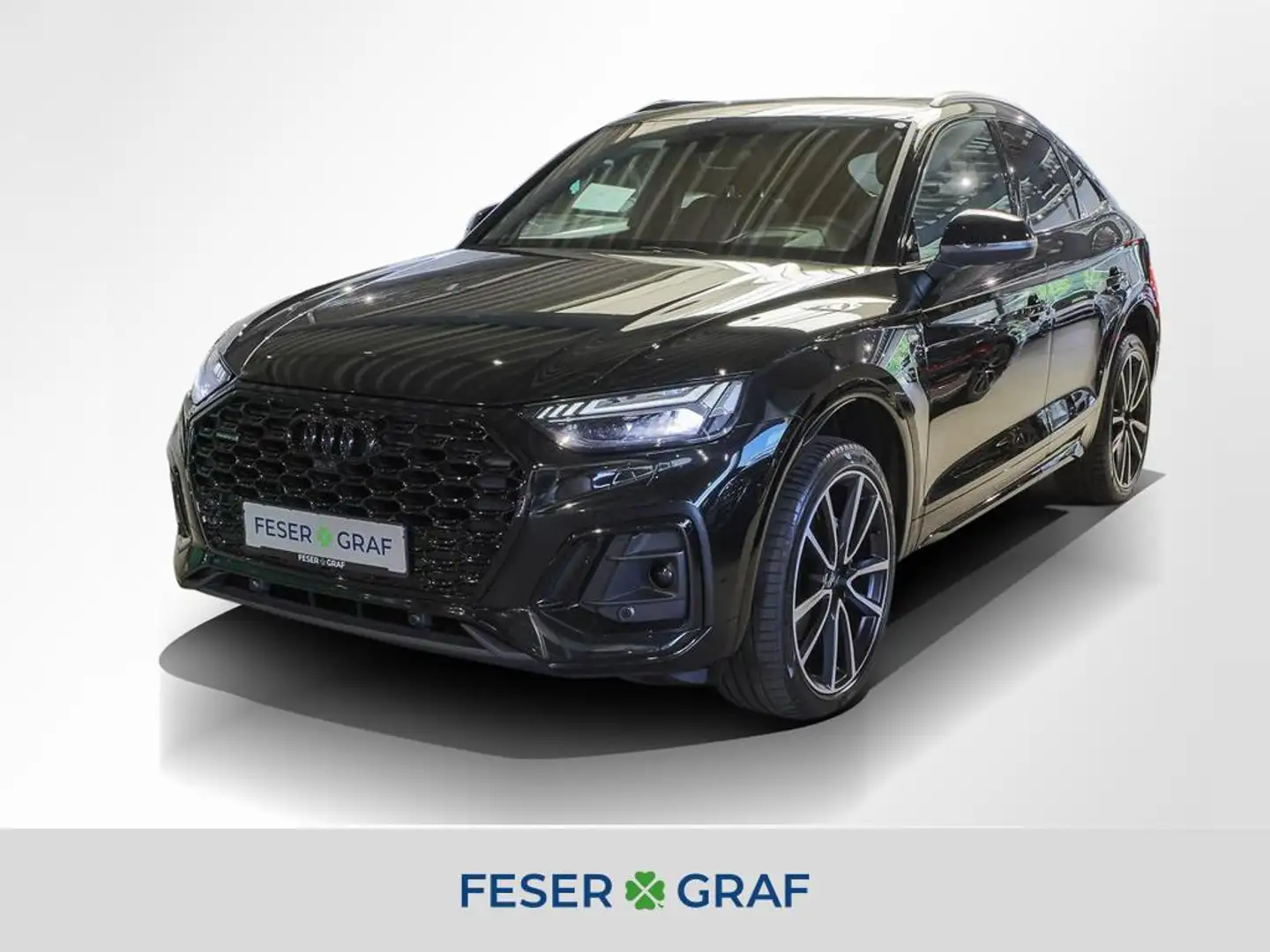 Audi Q5 Sportback 40 TDI qu. S line AHK Matrix Pano Schwarz - 1
