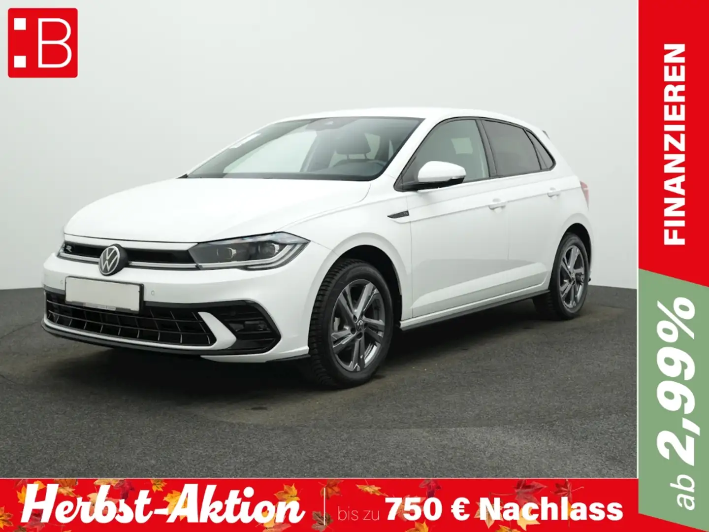 Volkswagen Polo 1.0 TSI R-Line IQ.DRIVE NAVI KAMERA ACC Weiß - 1