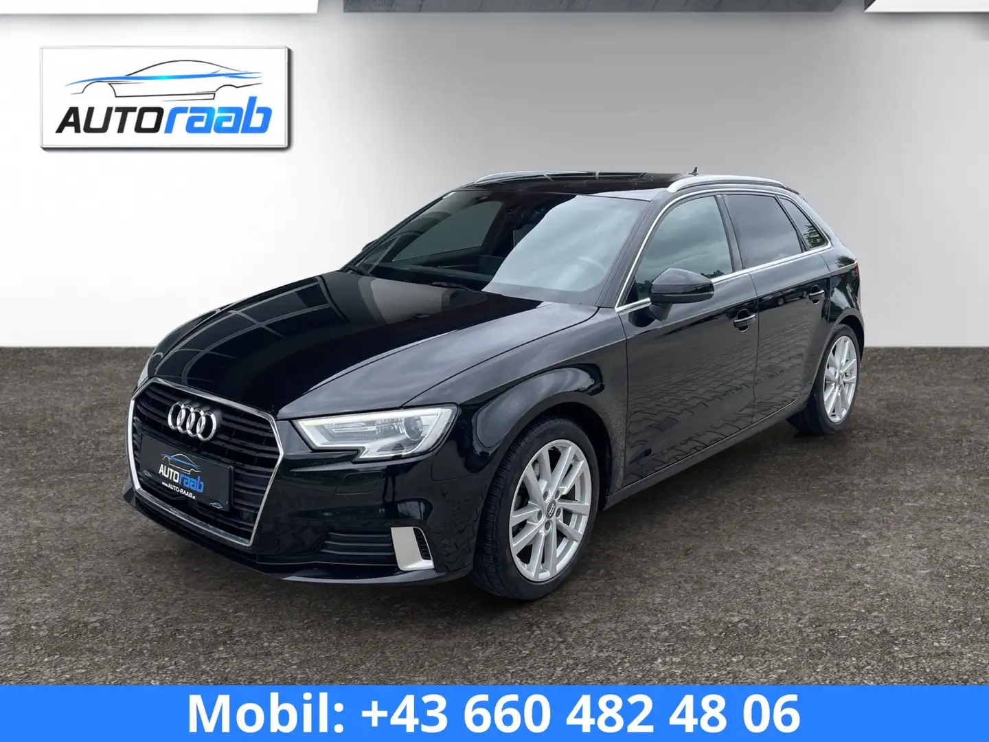 Audi A3 30 TDI Sport **PDC*NAVI*SITZHZ*TEMPOMAT*DAB** Schwarz - 1