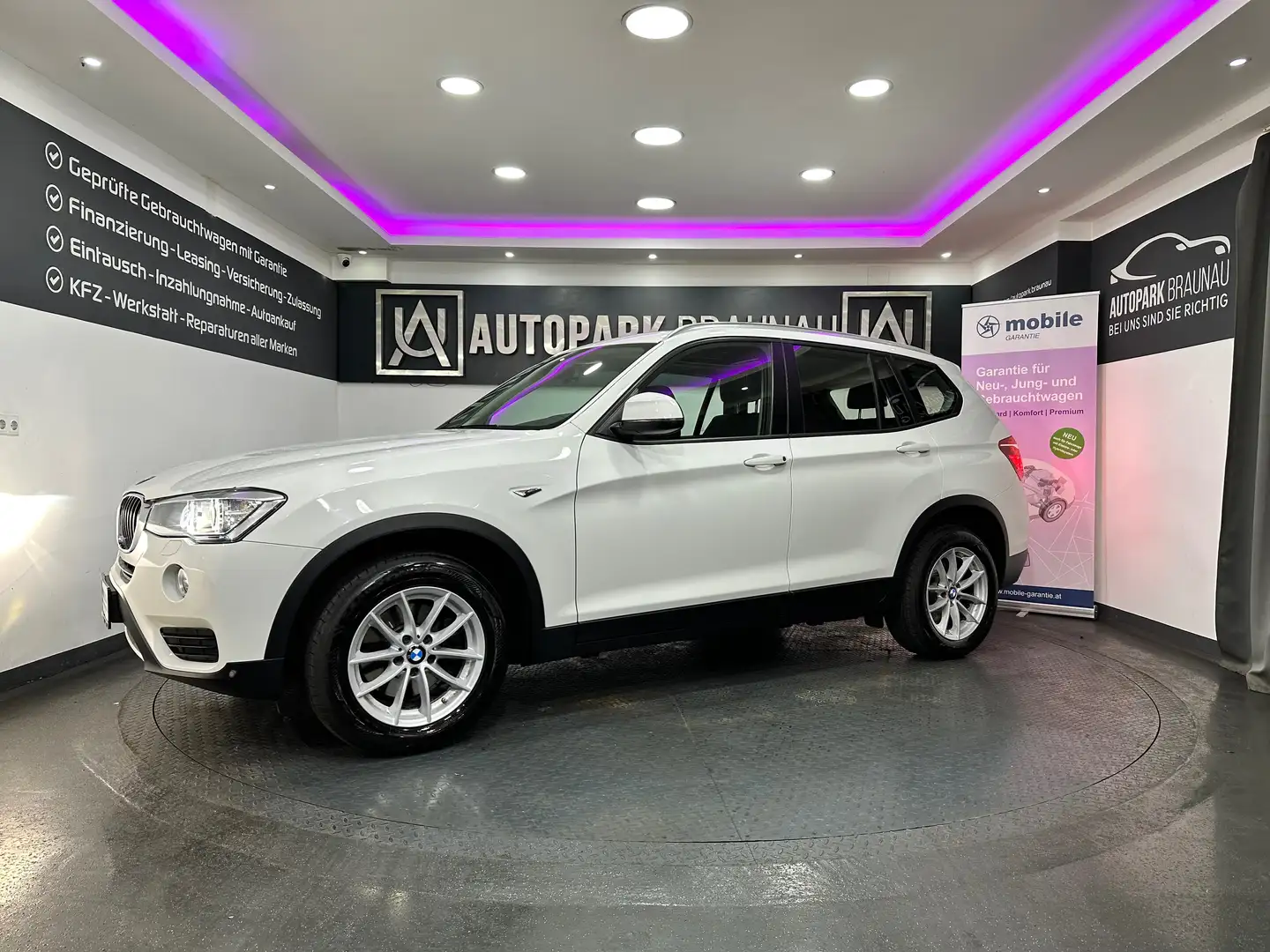 BMW X3 xDrive20d F25 *LEDER*PANO*HARMAN-KARDON* Blanco - 2