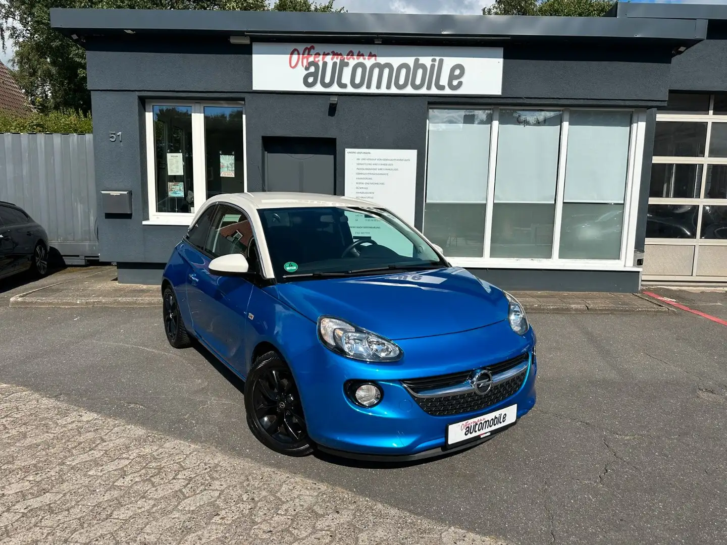 Opel Adam 120 Jahre*AppC*SHZ*LHZ*GARANTIE*TEMP* Blauw - 1