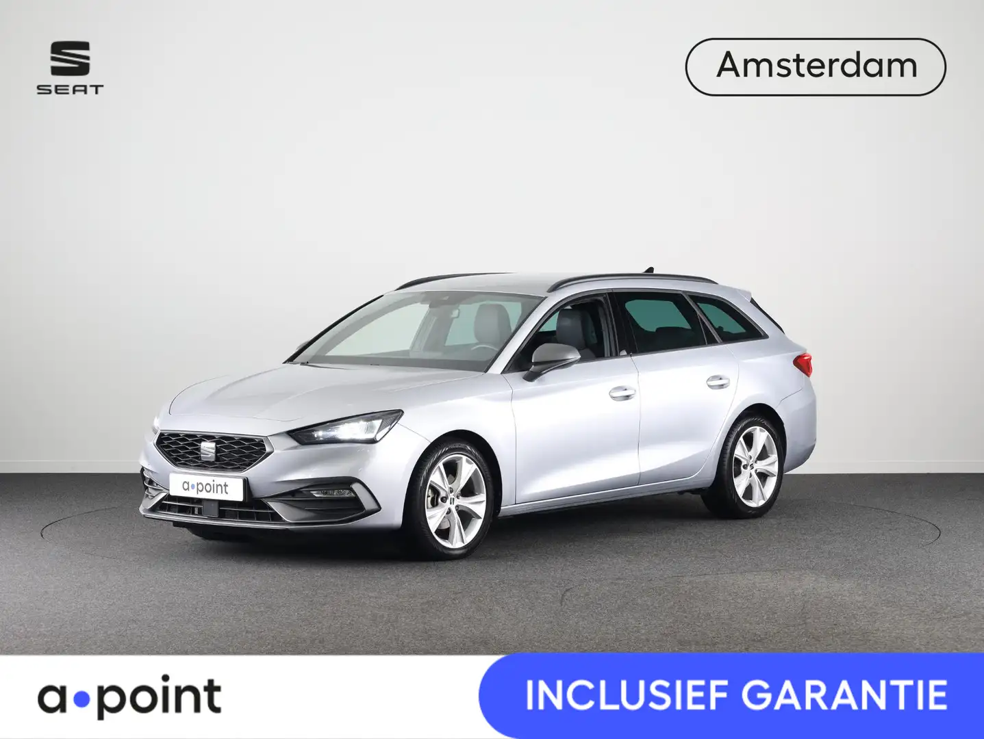 SEAT Leon Sportstourer 1.0 TSI FR Business 110 pk | Private Gris - 1