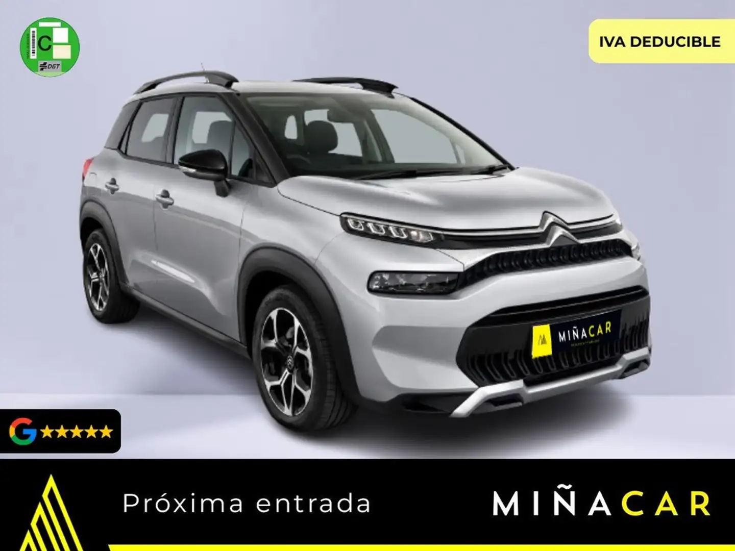 Citroen C3 Aircross PureTech 81kW (110CV) Plus Gris - 1