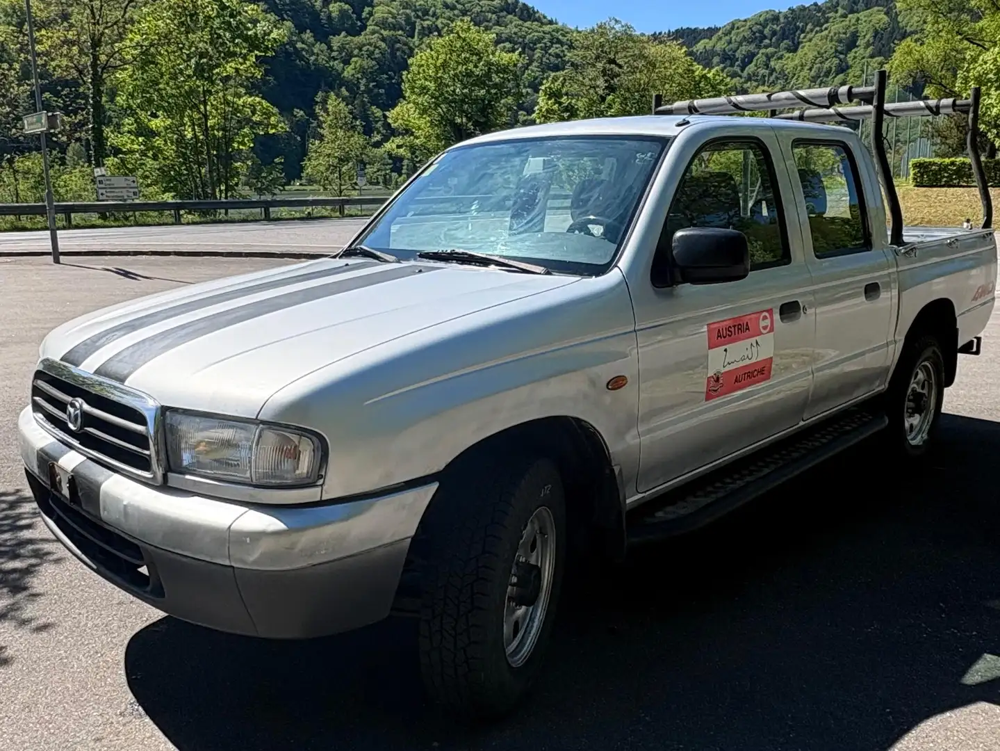 Mazda B Series TD/DK/4x4 PICKUP Silber - 2