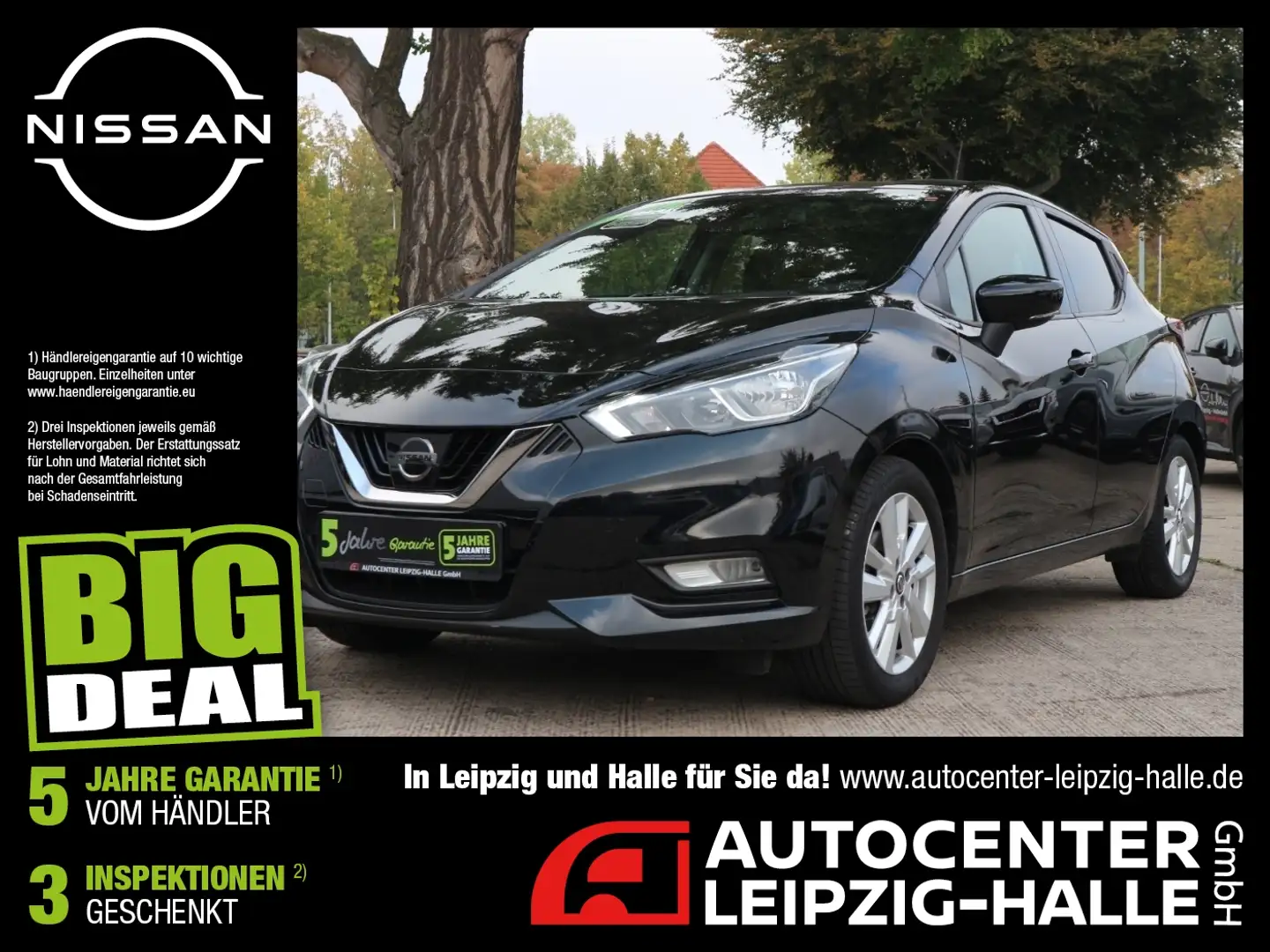 Nissan Micra 1.0 N-Way Navi Sitzheizung Spurhalter Noir - 1
