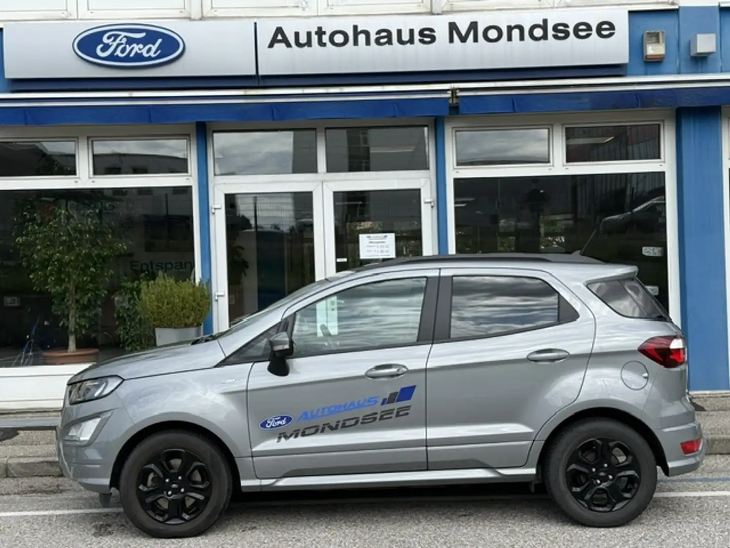 Ford EcoSport EcoSport 1,0 EcoBoost ST-Line mit AHK Silber - 2