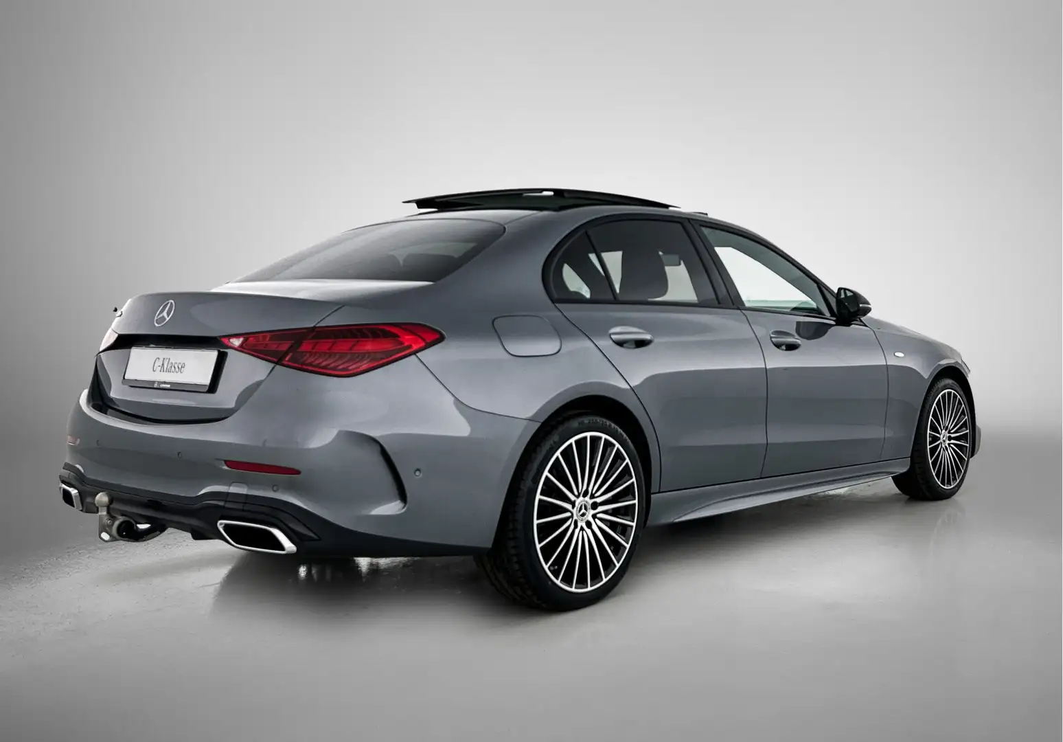 Mercedes-Benz C 300 e Business Solution AMG | Trekhaak | Nightpakket | Gri - 2