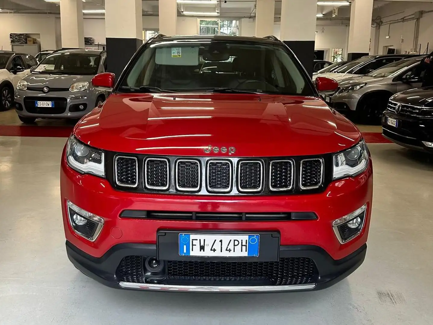 Jeep Compass Compass 2.0 mjt Limited 4wd 170cv auto my19 Червоний - 1