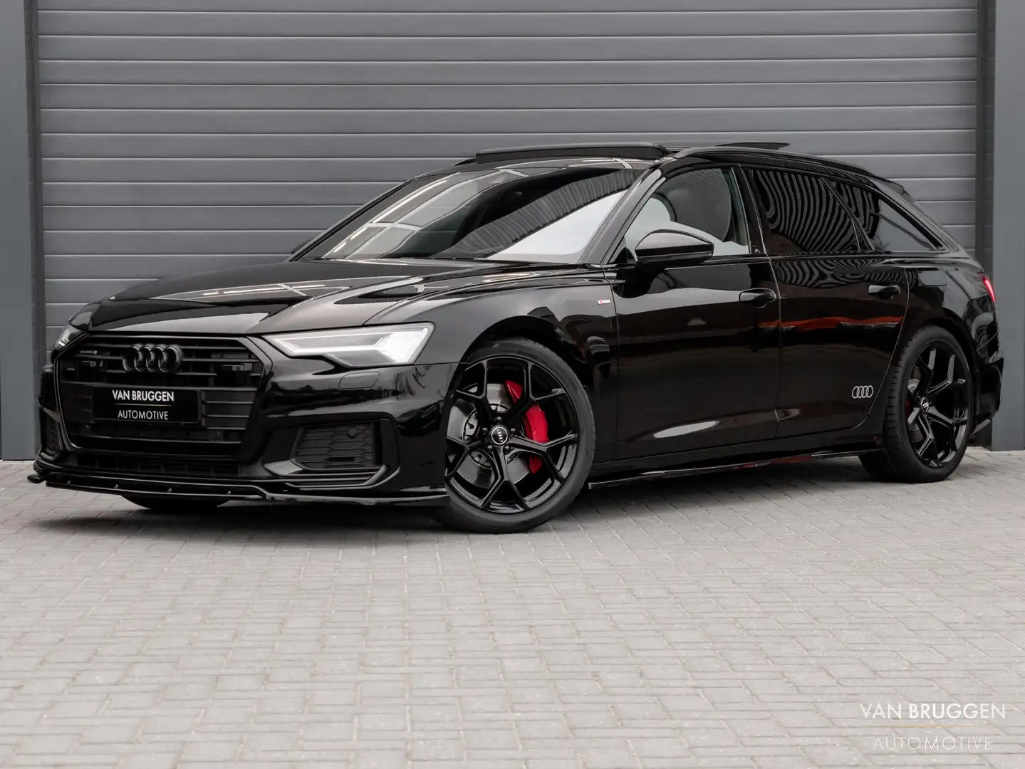 Audi A6 Avant 55 TFSI E Quattro S-Line Pano RS-Stoelen Hea Zwart - 1
