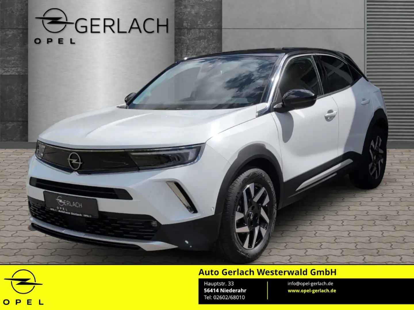 Opel Mokka Elegance 1.2 Turbo EU6e Digitales Cockpit LED Appl Blanc - 1