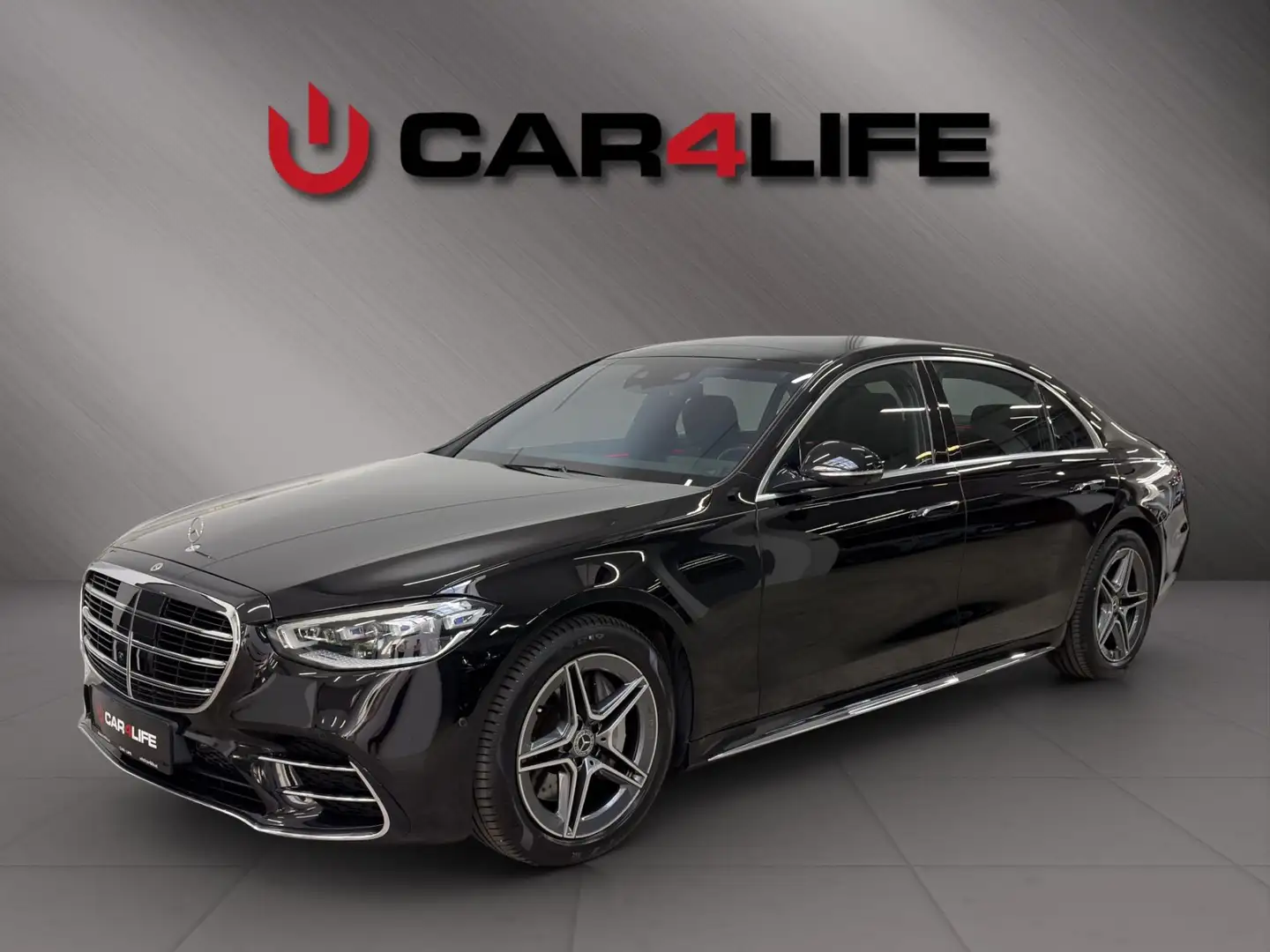 Mercedes-Benz S 350 d lang 4MATIC Aut. *Voll*Chauffeur*Burmester*Roll Schwarz - 1