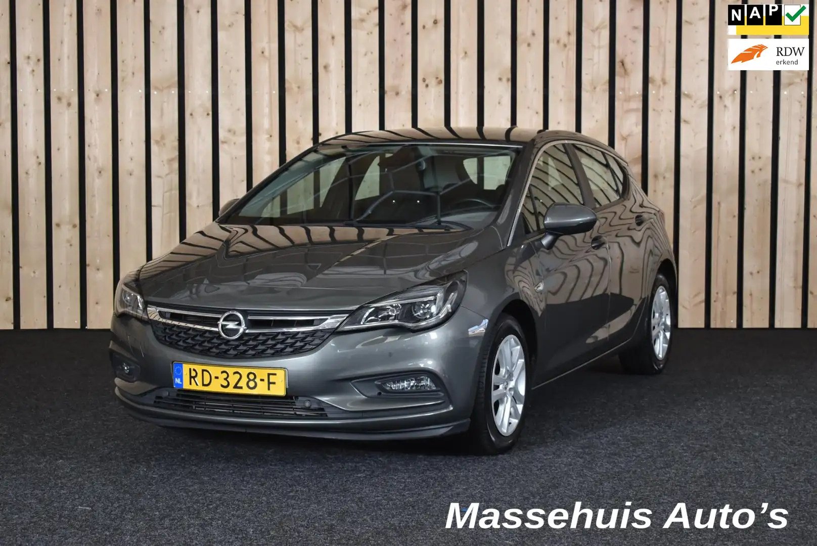 Opel Astra 1.0 Online Edition 80dkm Navi Clima Cruise PDC V+A Gris - 1
