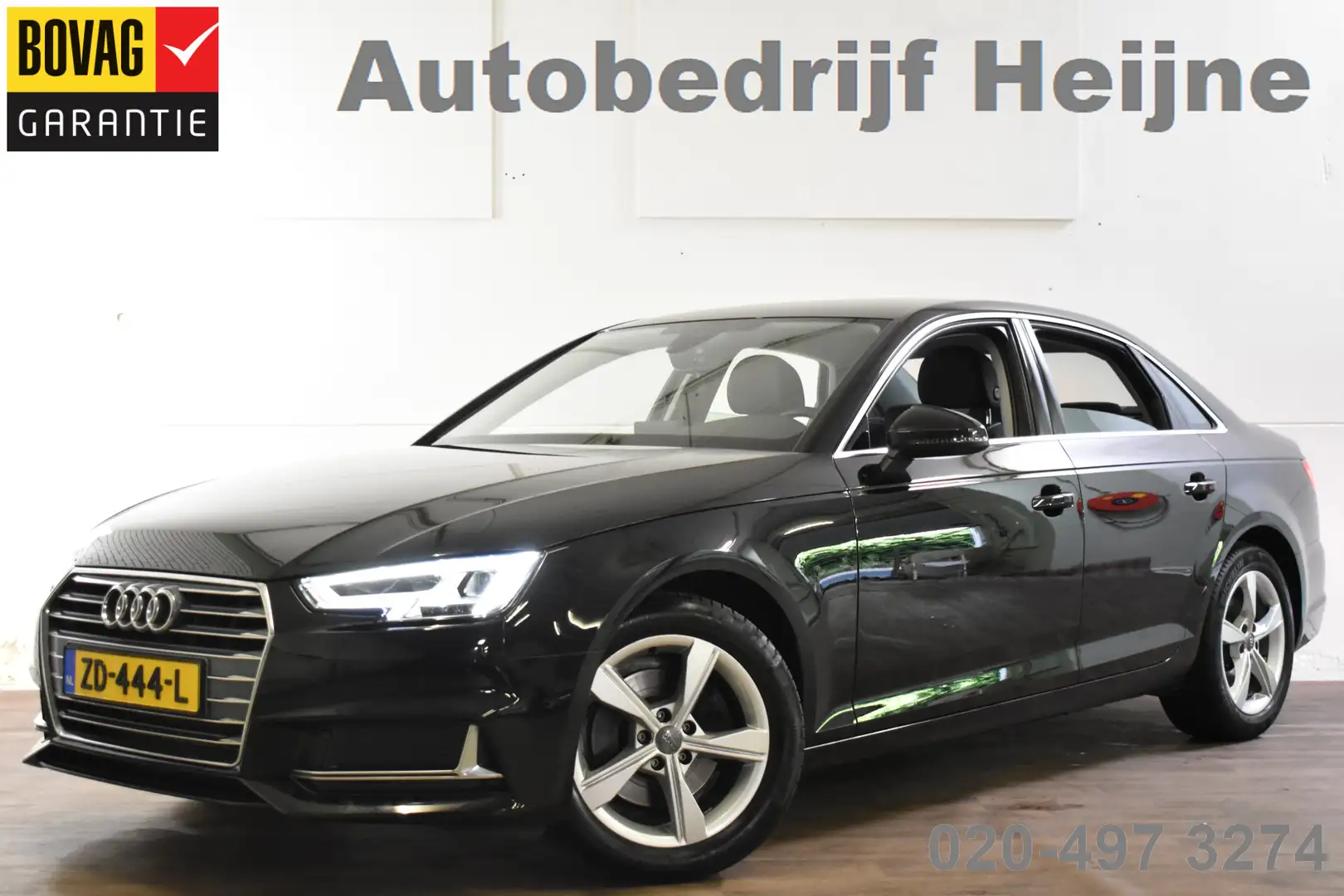Audi A4 Limousine 35 TFSI 2.0 150PK S TRONIC SPORT EDITION Schwarz - 1