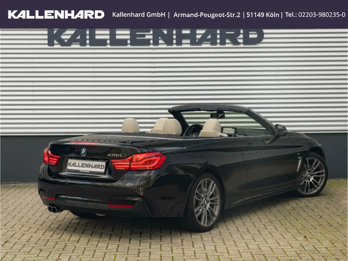 BMW 430 i M Sport-Ind.Volleder-Nackenwärmer-Hifi-LenkradHe Zwart - 2