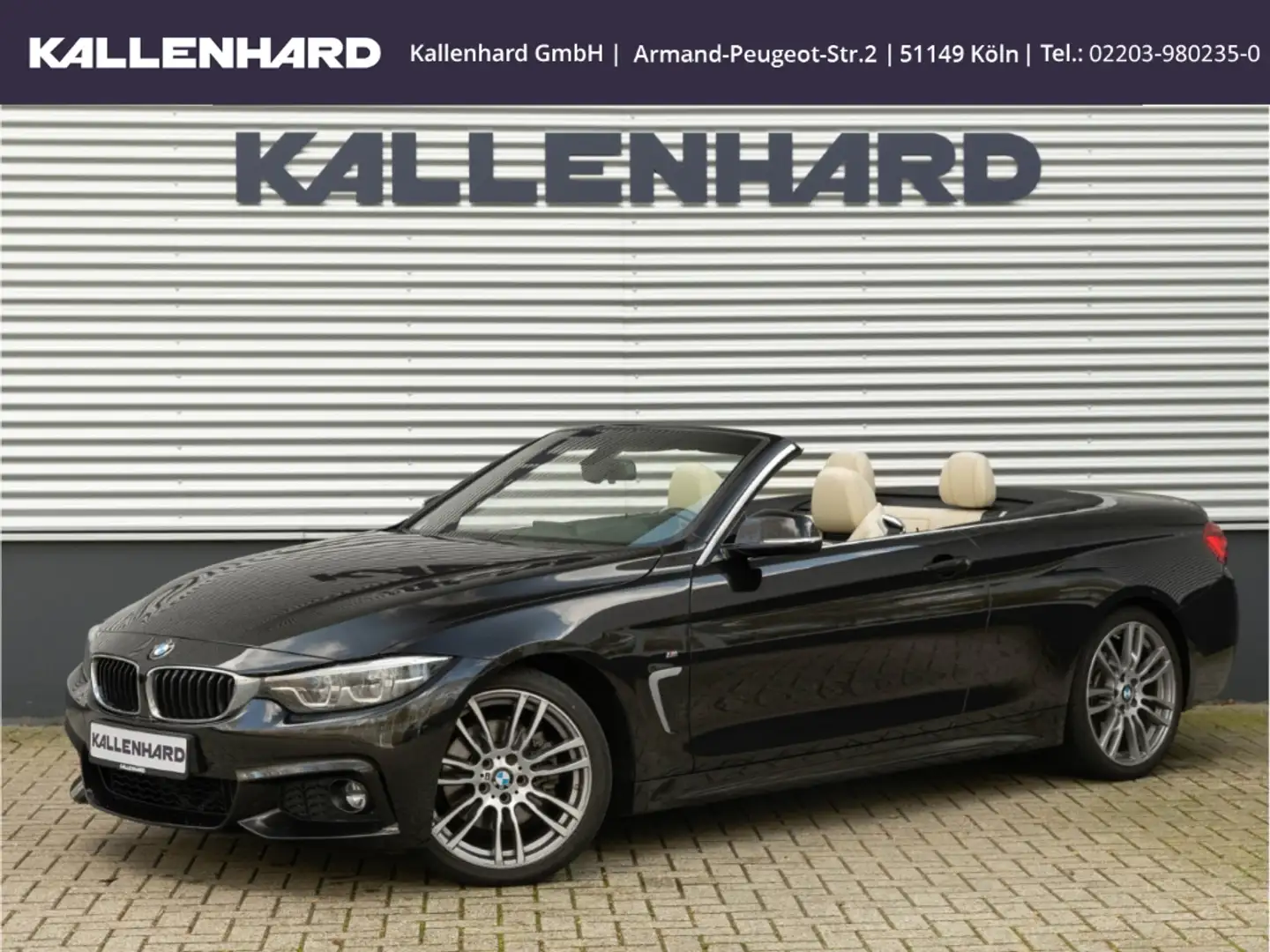 BMW 430 i M Sport-Ind.Volleder-Nackenwärmer-Hifi-LenkradHe Zwart - 1