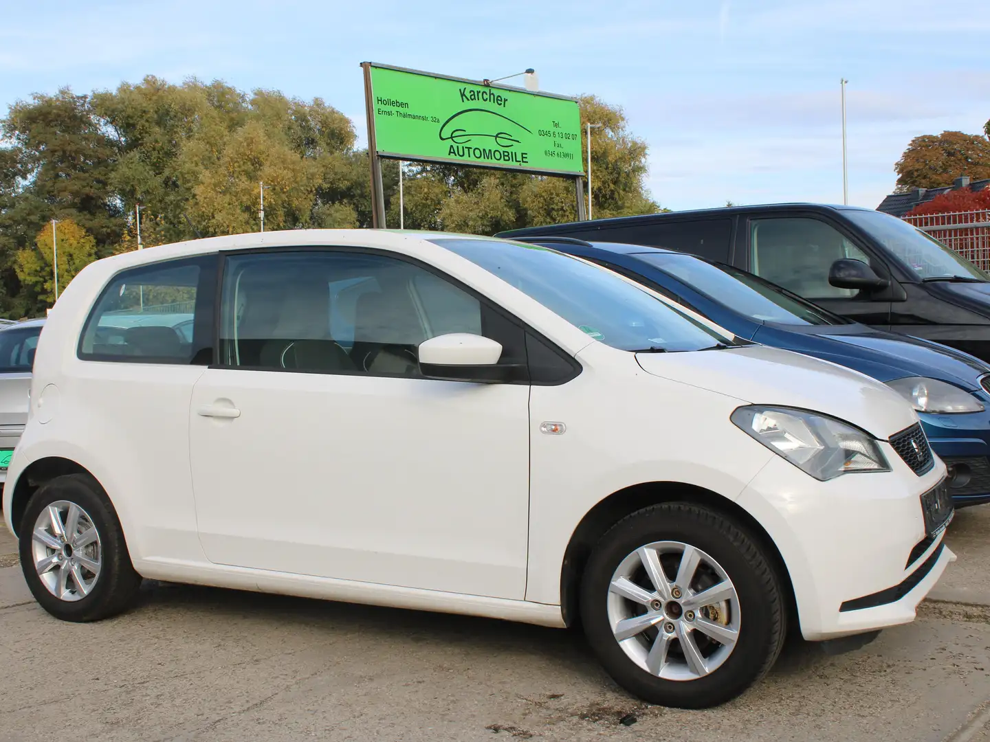 SEAT Mii Chic*Klima*PDC*LMF*HUneu*Tempomat* Weiß - 1