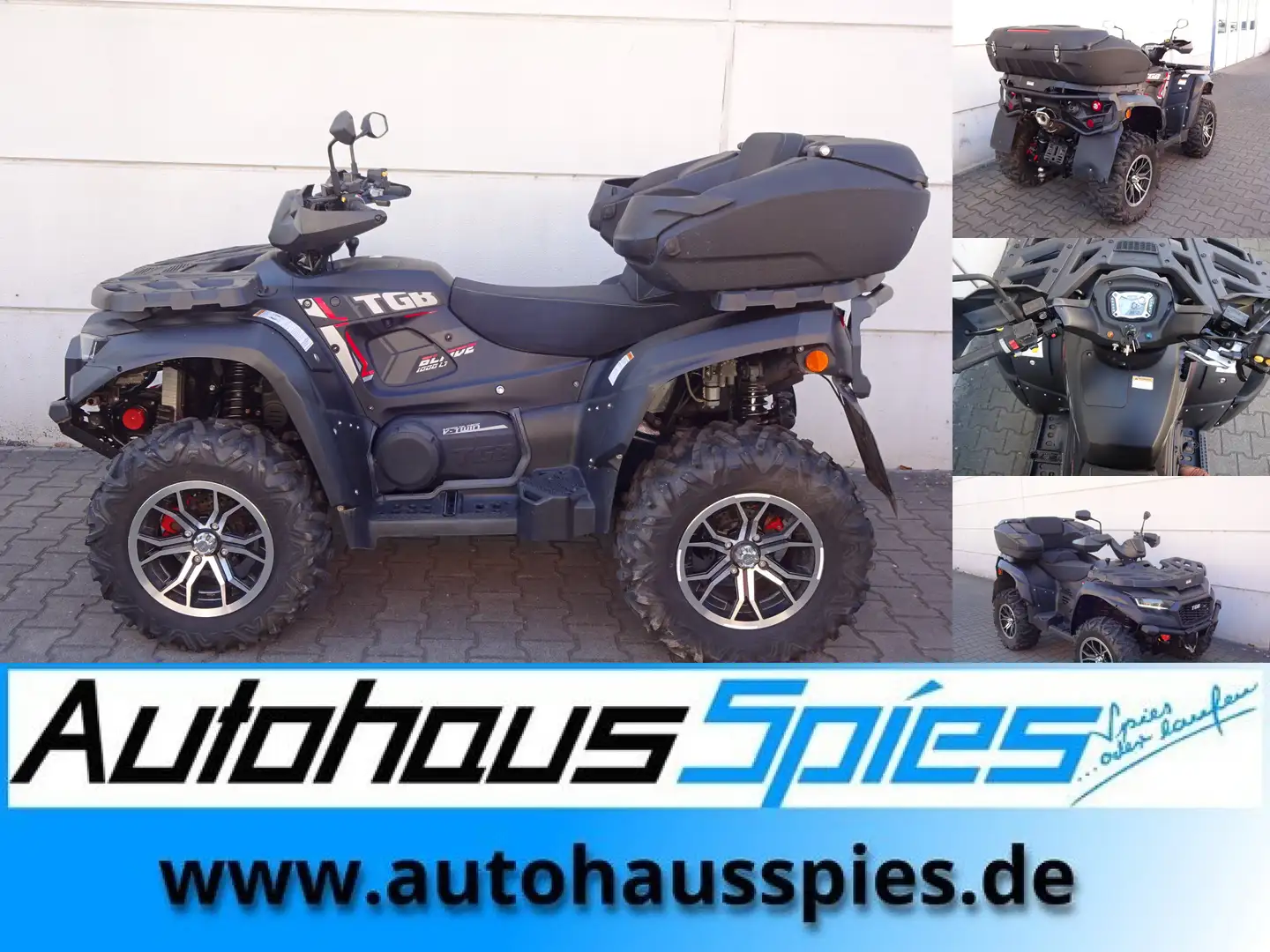 TGB Blade 1000 LT FL EPS (Servo) 4x4 LoF ATV INKL. HECKKOFFER Negro - 1