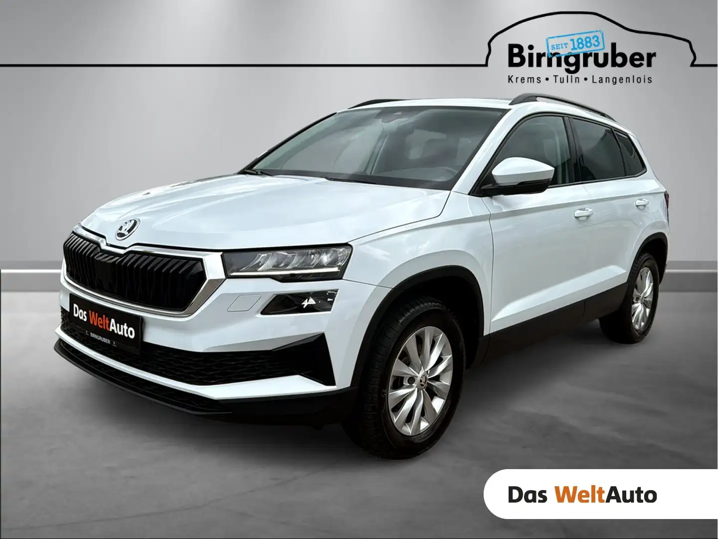 Skoda Karoq Selection TSI DSG ACT Weiß - 1