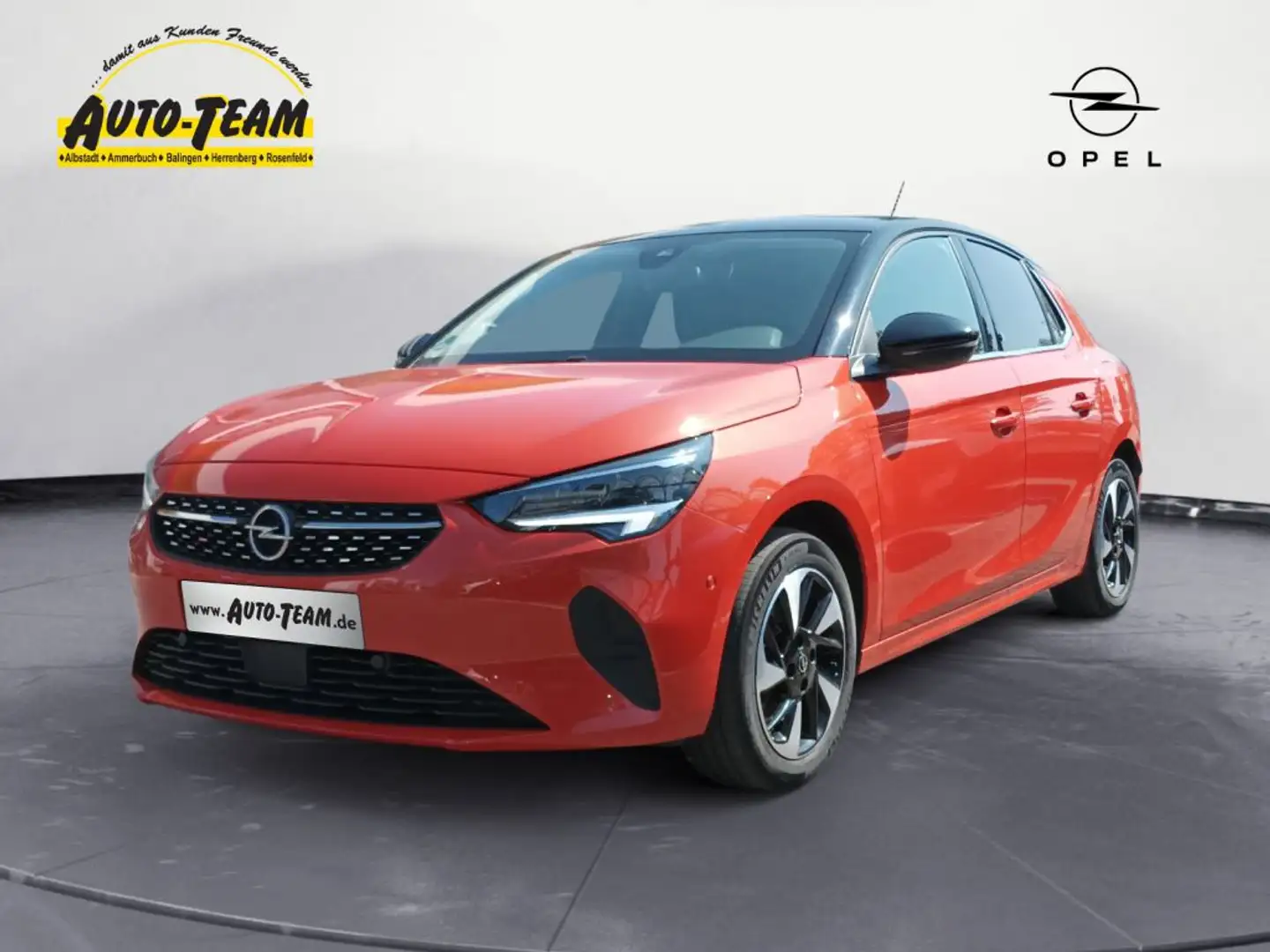 Opel Corsa-e Elegance Orange - 1