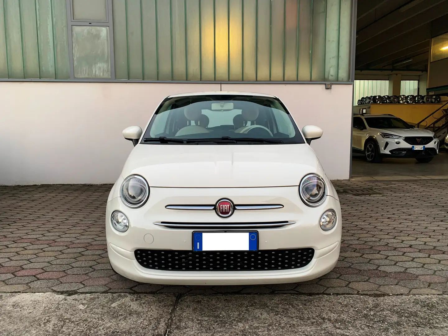 Fiat 500 1.2 LOUNGE DUALOGIC TETTO CRUISE PDC UNIPROP. Blanc - 2