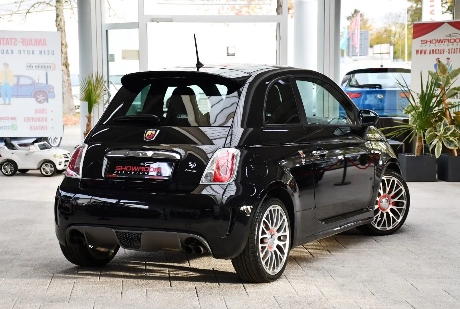 Abarth 500 595 Turismo Monza Abgas Leder Interscope 1.Hand Schwarz - 2