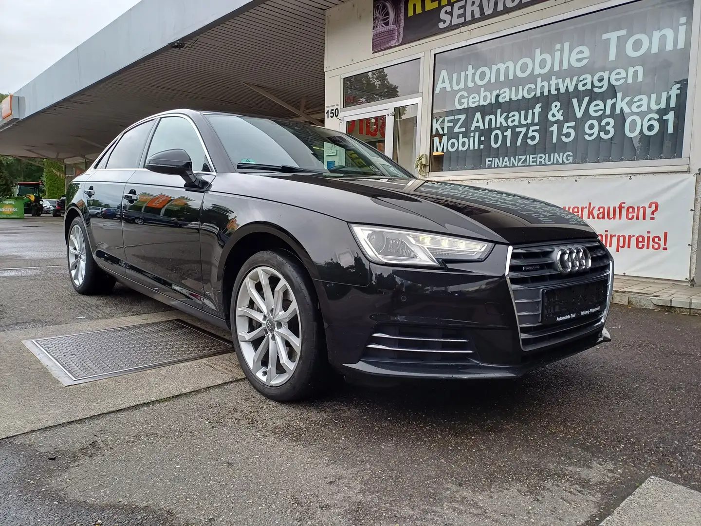 Audi A4 quattro sport Zwart - 1