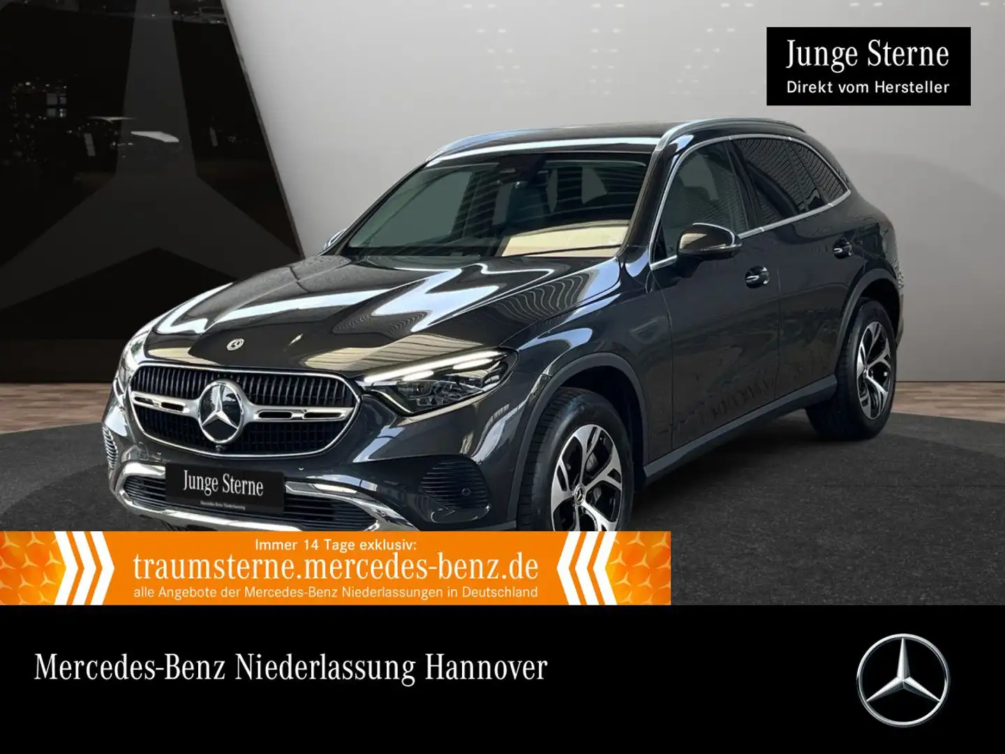 Mercedes-Benz GLC 300 e 4M AVANTG+360+BURMESTER+TOTW+KEYLESS+9G Gris - 1