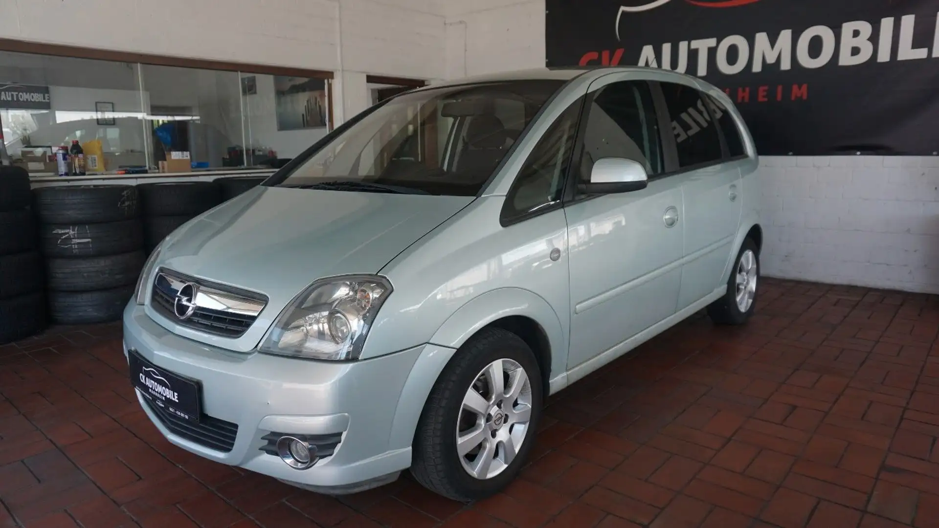 Opel Meriva Innovation 69TKM*AUTOMATIK*SHZ*KLIMA*TOP! Green - 2