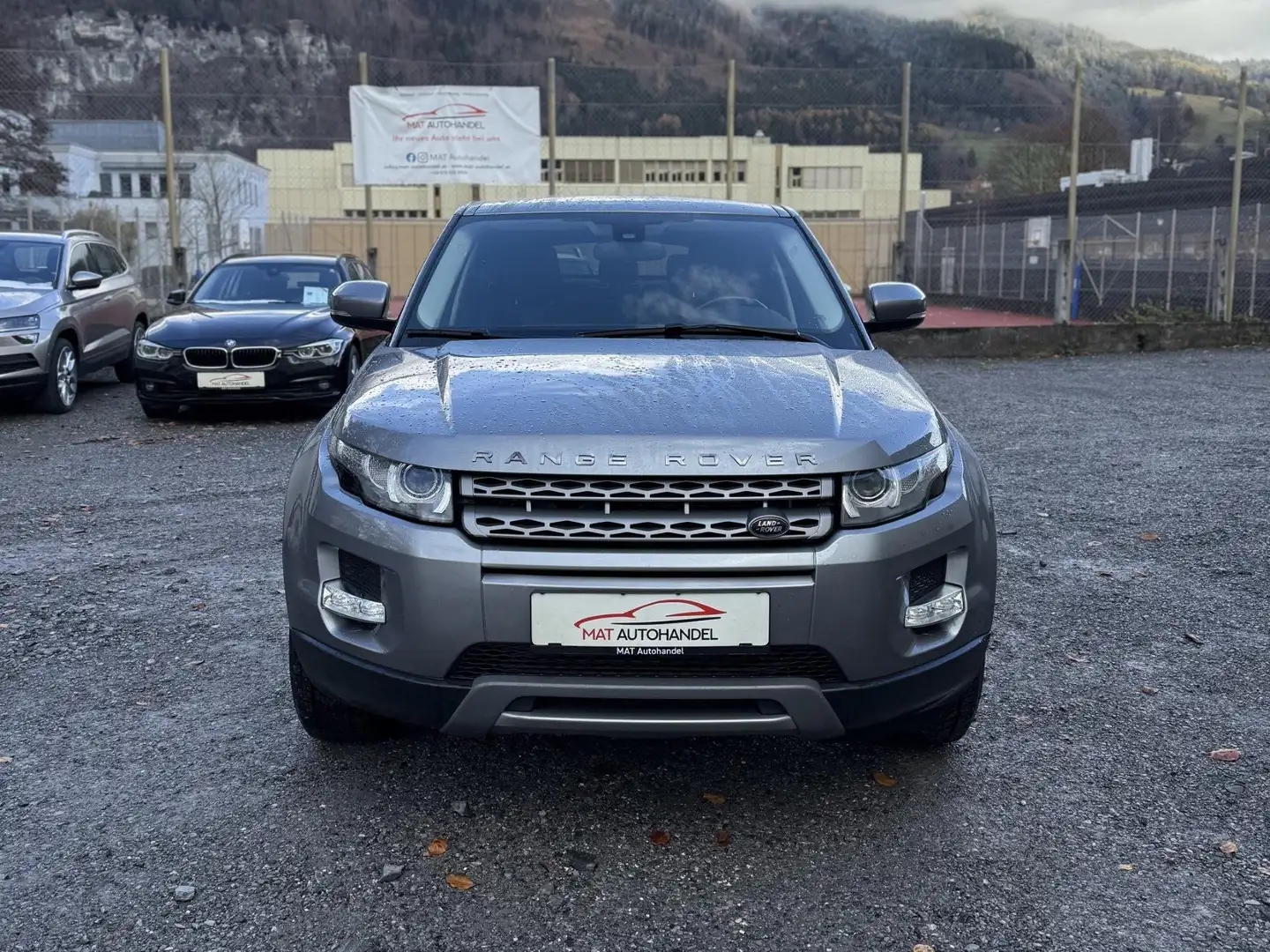 Land Rover Range Rover Evoque Pure 2,2 TD *AHK*Leder*SHZ*Tempomat* Gris - 2