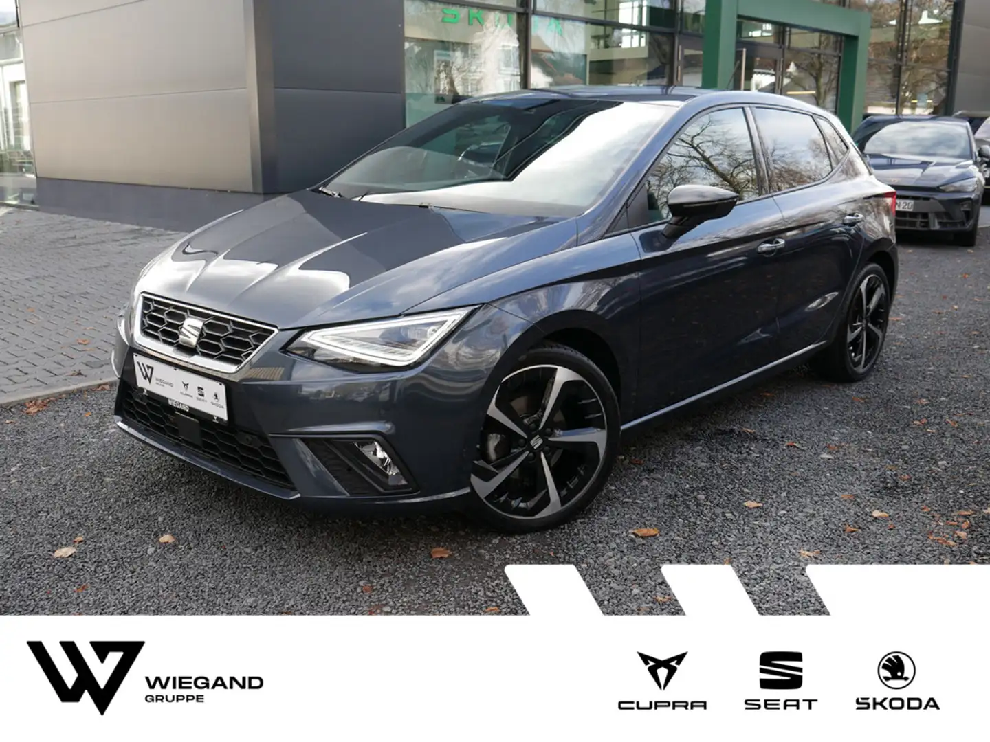 SEAT Ibiza 1.0 TSI FR SHZ KAMERA NAVI FACEL. LED Gris - 1