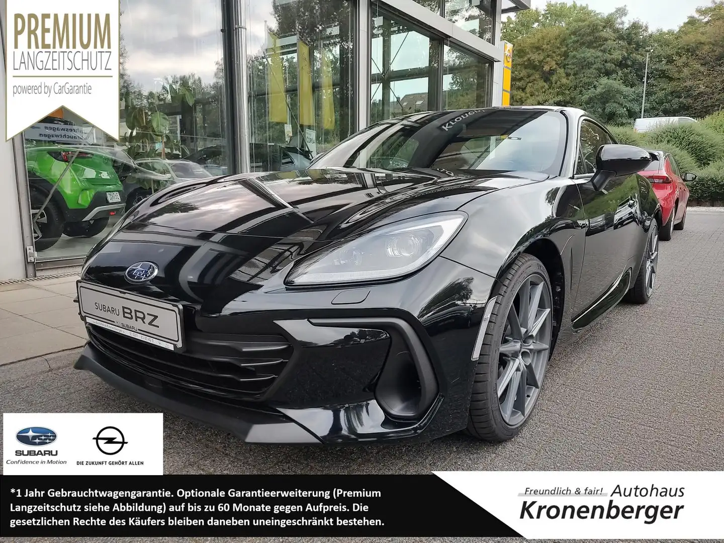 Subaru BRZ 2.4i Sport Klima SHZ RKamera LED Tempomat Černá - 1