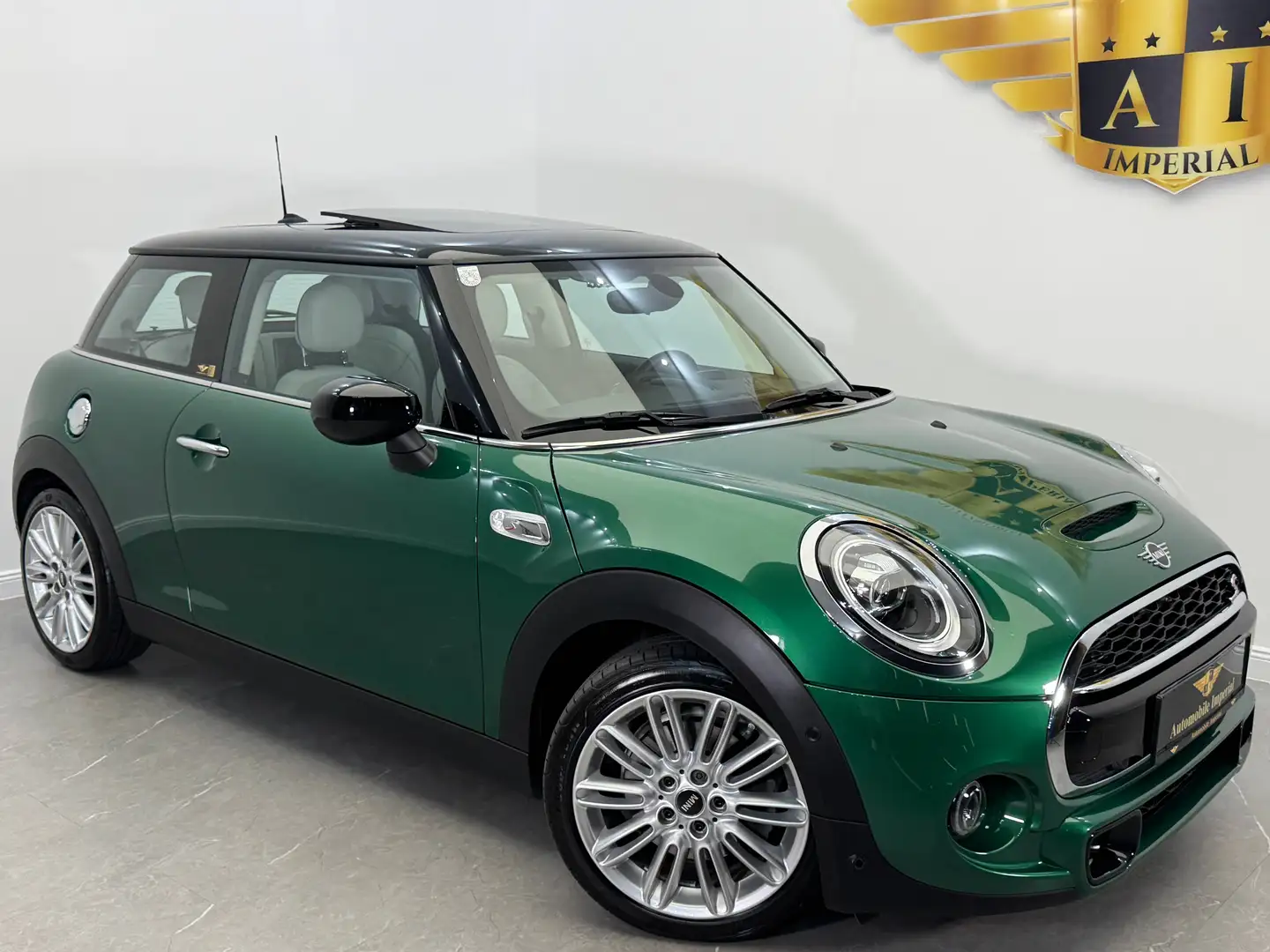 MINI Cooper S Aut. (F56) // PANO // NEUWERTIG // PAKET PEPPER // Grün - 1