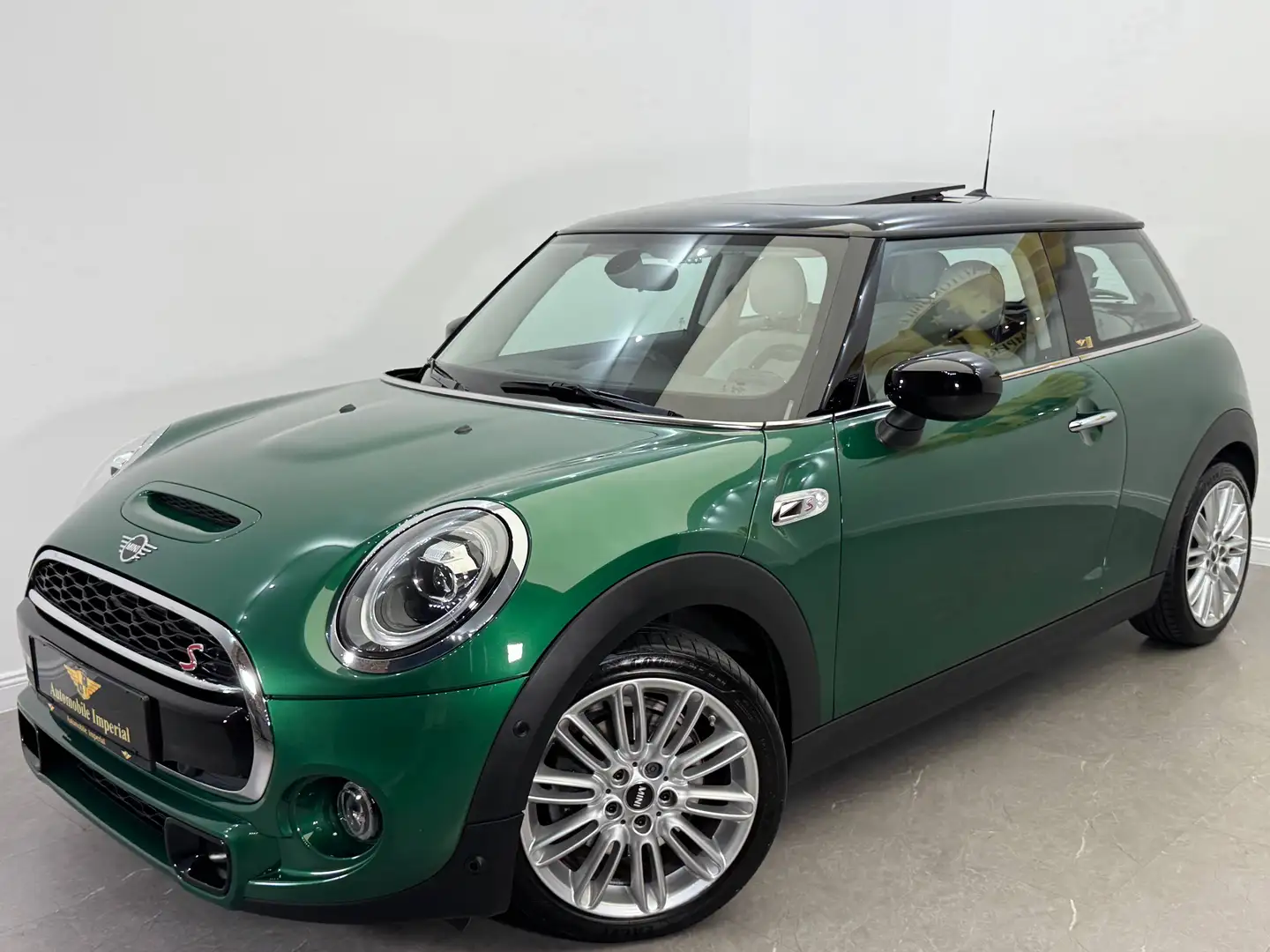 MINI Cooper S Aut. (F56) // PANO // NEUWERTIG // PAKET PEPPER // Grün - 2