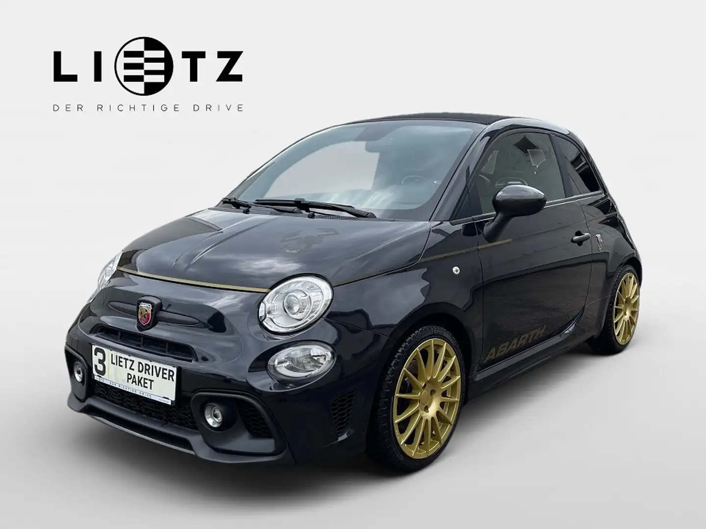Abarth 595 Convertible E6D C Scorpione Oro 165PS Schwarz - 1