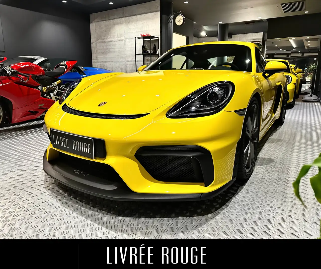 Porsche Cayman 718 Cayman 4.0 GT4 Jaune - 2