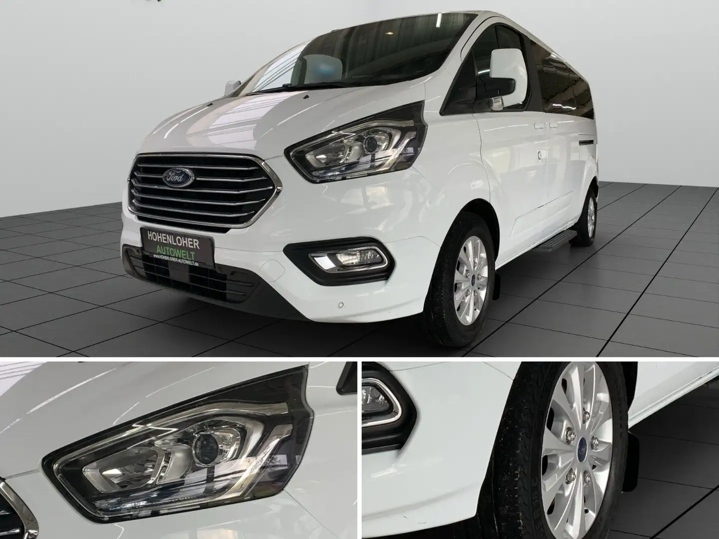 Ford Tourneo Custom 320 L2H1 Titanium AHK 9-Sitzer Wit - 2