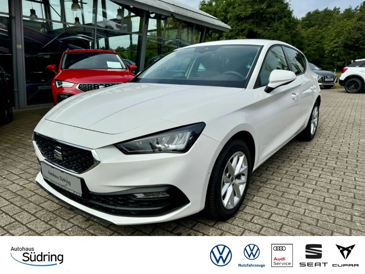 SEAT Leon Style Edition 1.0 TSI FULL LINK Rückfahrk. Weiß - 1