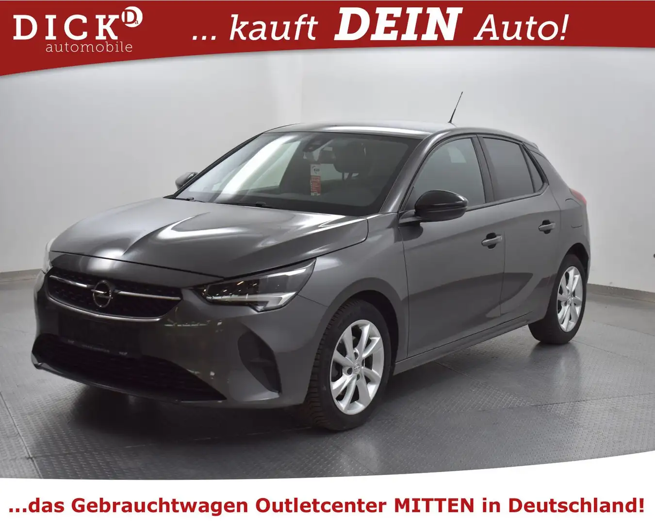 Opel Corsa F 1.2 Editio NAVI+KAM+LED+SHZ+PDC+TEMP+DAB Grey - 1